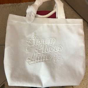 Stoney Clover for Target white tote